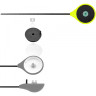 Удочка-Балалайка зимняя SALMO Handy Ice Rod Желтая 414-02